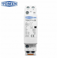 Контактор модульный 2P TOMZN TOCT1 25А 2P