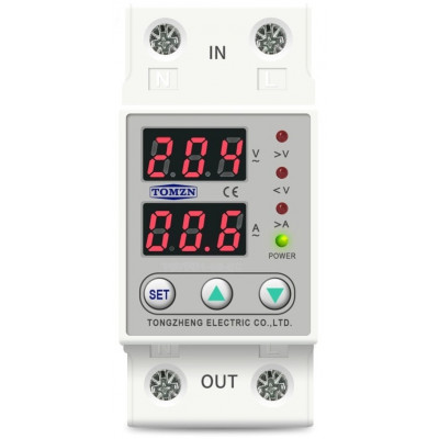 Реле контроля напряжения  (не регулируемое) TOMZN TOVPD1-60А