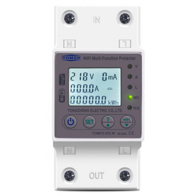 Умное реле  WiFi TOMZN TOMPD-63LW
