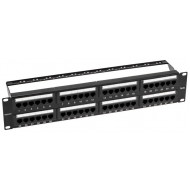 Патч-панель 19", 2U, 48 портов RJ-45, кат. 5е, UTP/FTP универсальная 